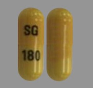 Gabapentin 300 mgSG180 ScieGen Pharmaceuticals