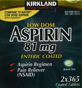 Aspirin is a lifesaver
